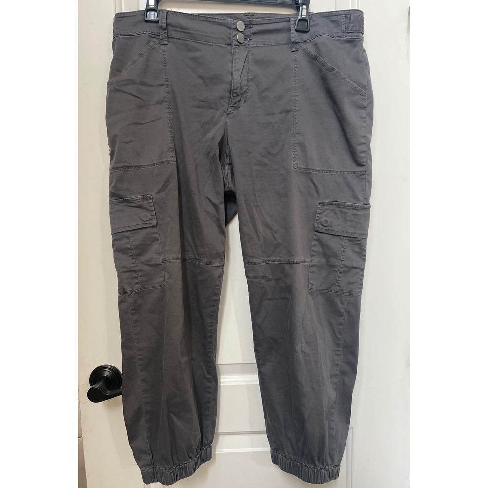 Sanctuary Standard Surplus Womens Gray Cargo Jogger Pants Size 30 - Picture 5 of 8